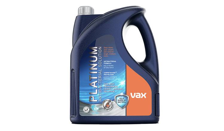 Vax Platinum 4L Carpet Cleaning Antibacterial Solution