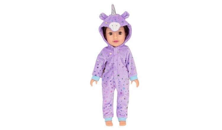 DesignAfriend Little Sister Unicorn Dreamer Outfit 14 Inch Fashion Doll