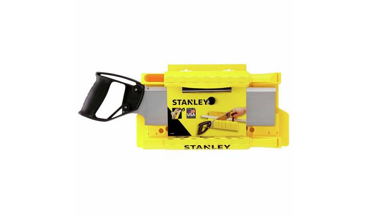 Stanley 1 Piece Clamping Mitre Box with Saw