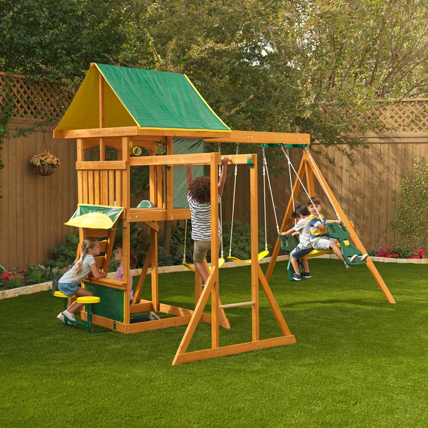 KidKraft Brookridge Climbing Frame Set review