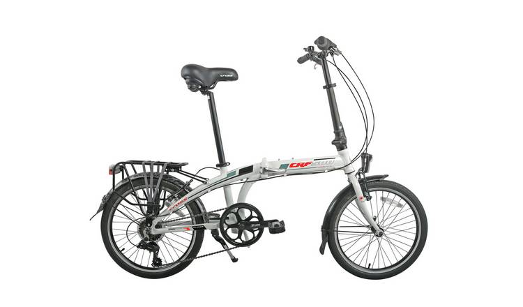 Buy Cross CRF500 20 inch Wheel Size Unisex Folding Bike White