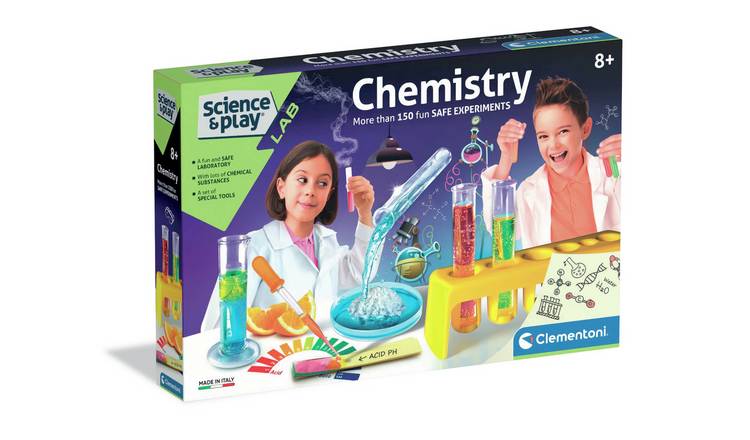 Clementoni 150 Chemistry Experiments Lab Kit
