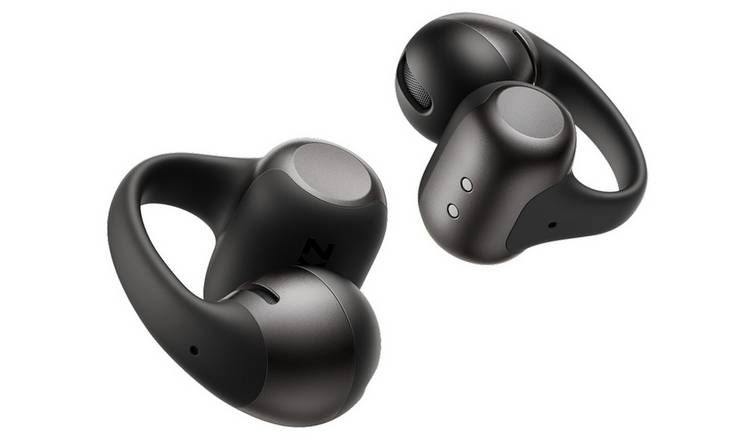 Shokz OpenDots 2 Clip-On Open-Ear True Wireless Earbuds - Black