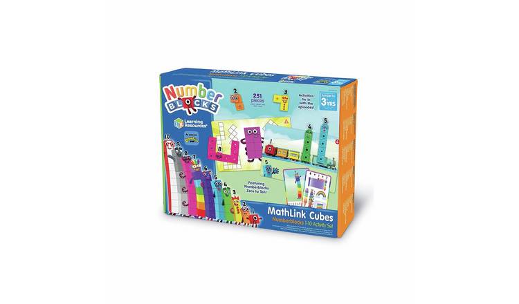 Numberblocks MathLink Cubes 1-10 Activity Set