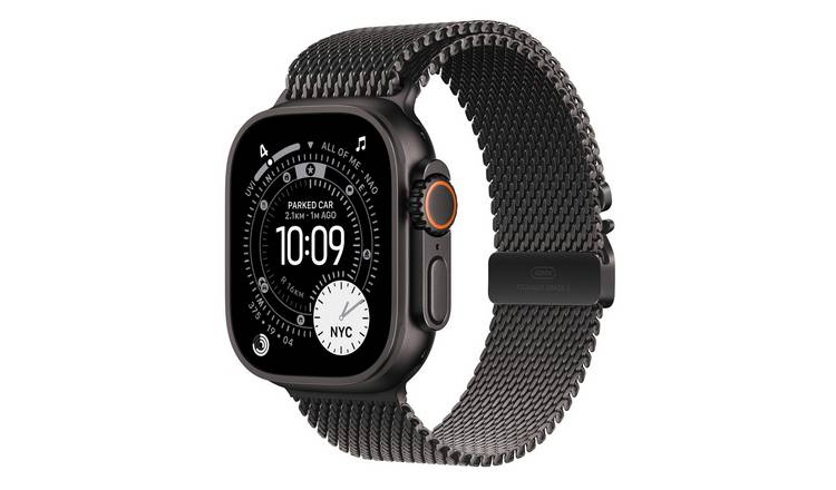 Apple Watch Ultra 3 GPS+Cell 49mm Black Milanese Loop - M