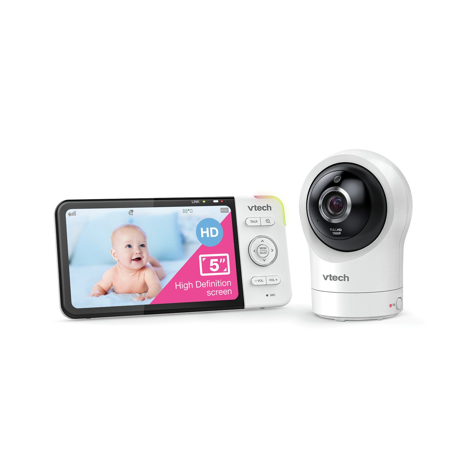 VTech 5764 Smart Video 5 Inch HD Baby Monitor Review