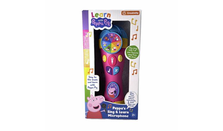 Peppa Pig Singalong Microphone Musical Toy