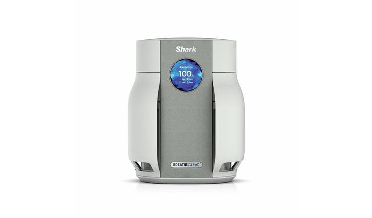 Shark BreatheClear with NeverChange6 Compact Air Purifier - Dove