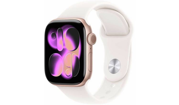 Apple Watch Series 11 GPS+Cell 42mm Light Blush - M/L