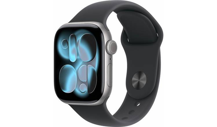 Apple Watch Series 11 GPS 42mm Black Sport Band - M/L