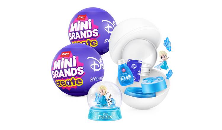 Mini Brands Snow Globe Disney Capsule Series 1 Playset - Pack of 2