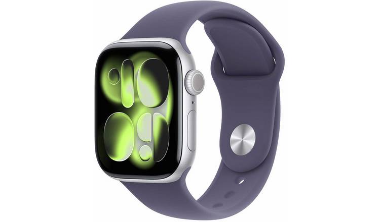 Apple Watch Series 11 GPS 42mm Purple Fog Sport Band - S/M