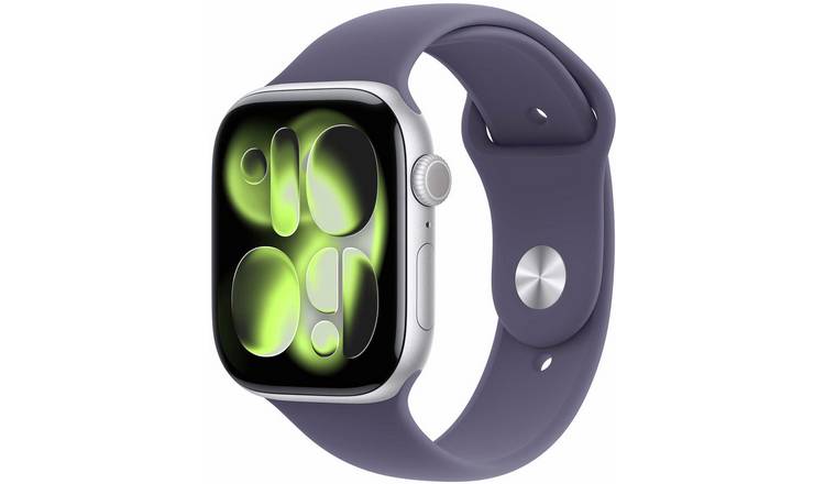 Apple Watch Series 11 GPS 46mm Purple Fog Sport Band - M/L