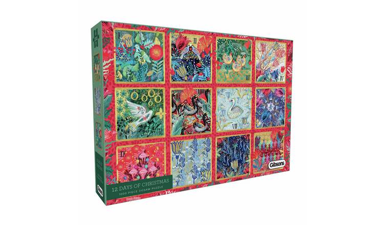 Gibsons 12 Days of Christmas 1000 Pieces Jigsaw Puzzle