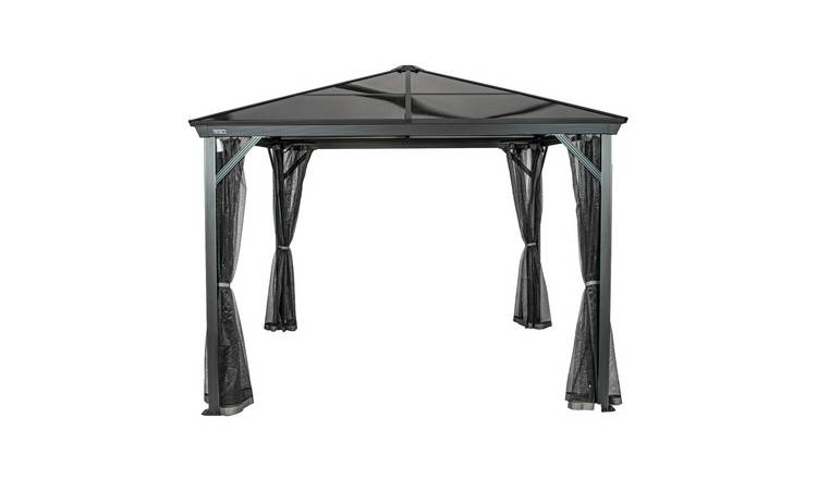 Sojag Verona 3m x 4.3m Garden Gazebo - Grey
