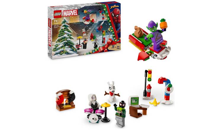 LEGO Marvel Spider-Man 2024 Advent Calendar Toy Set 76293