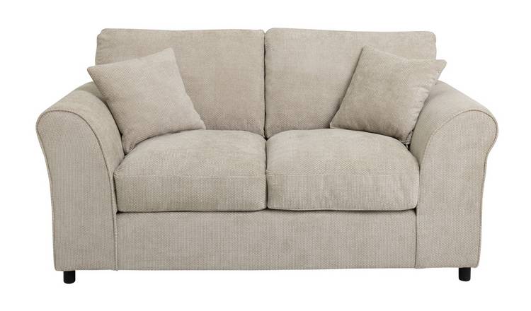 Argos Home Kacey Fabric 2 Seater Sofa - Stone