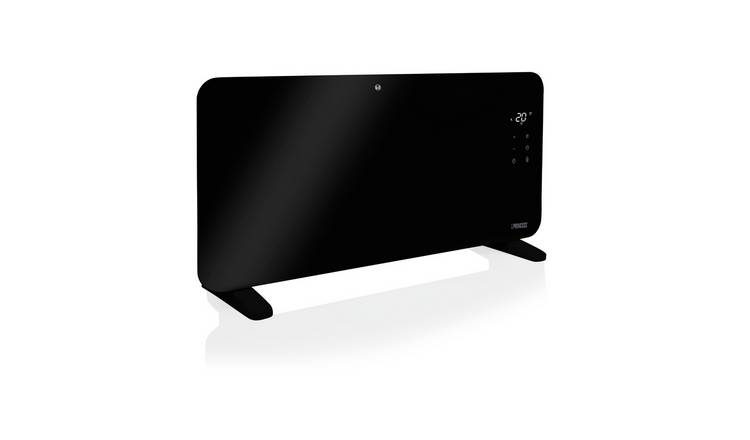 Princess Smart 2kW Wall Mountable Glass Panel Heater - White