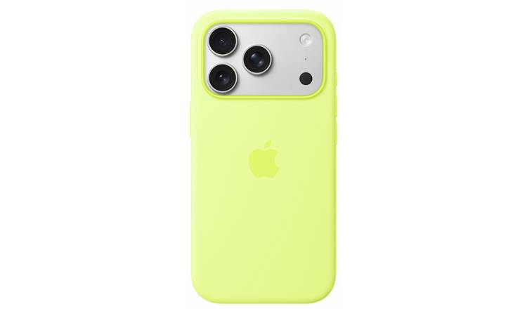 Apple iPhone 17 Pro Silicone Case with MagSafe - Neon Yellow