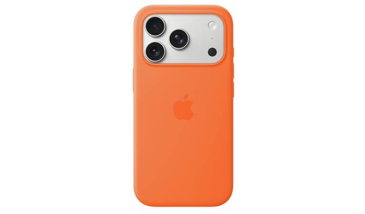 Apple iPhone 17 Pro Silicone Case with MagSafe - Orange
