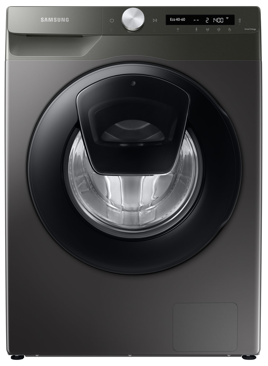 kussen fluweel Kinderachtig Buy Samsung WW90T554DAN/S1 9KG 1400 Washing Machine - Graphite | Washing  machines | Argos