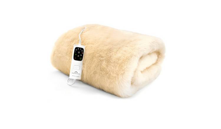 Dreamland Relaxwell Luxury Faux Arctic Heated Throw