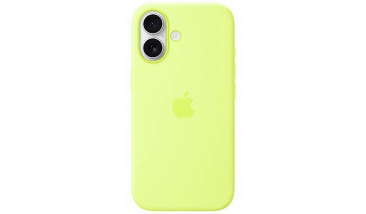 Apple iPhone 17 Silicone Phone Case with MagSafe - Neon Yellow