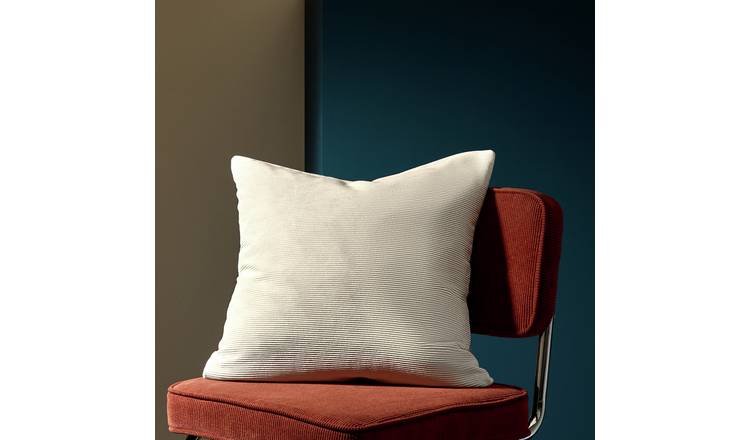 Habitat Cord Cushion Oatmeal - 50x50cm