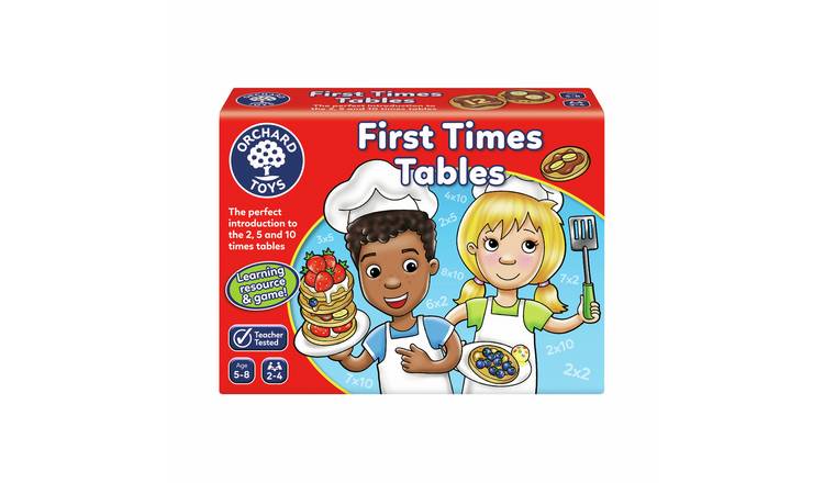 Orchard Toys First Time Tables Board Game