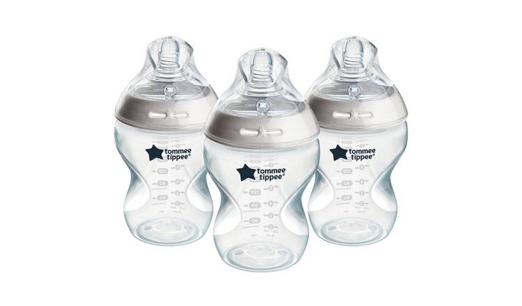 Tommee Tippee Natural Start 260ml Baby Bottles - Pack of 3
