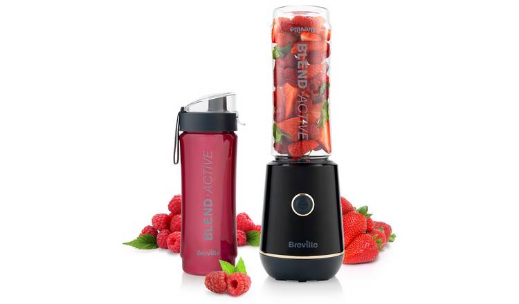 Breville Blend Active 600ml Plastic Personal Smoothie Maker - Black