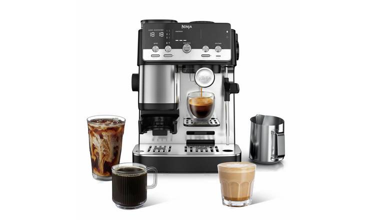 Ninja ES301UK Luxe Café Mini Espresso Coffee Machine with Barista Assist