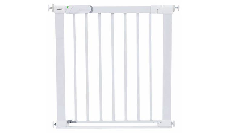 Safety 1st Flat Step Pressure Fit Safety Gate - White