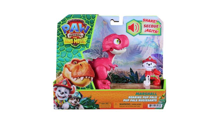 PAW Patrol: The Dino Movie Marshall Roaring Pup Pals Playset