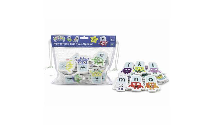 Alphablocks Baby Bath Foam Letters