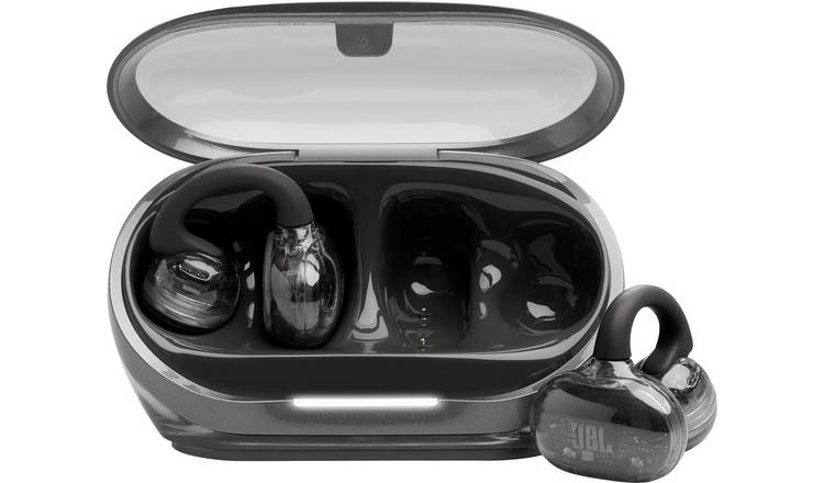 JBL Soundgear Clips Open-Ear True Wireless Earbuds - Ghost Black