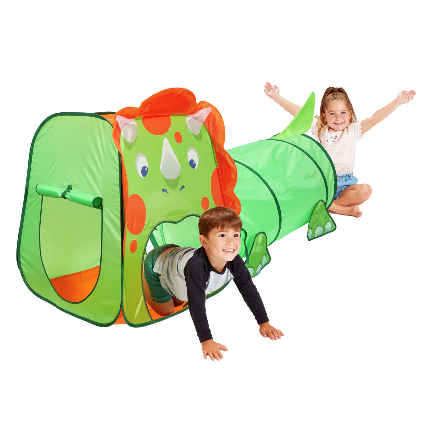 dinosaur play tent and tunnel