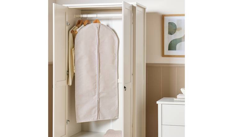 Argos Home Garment Cover - Natural