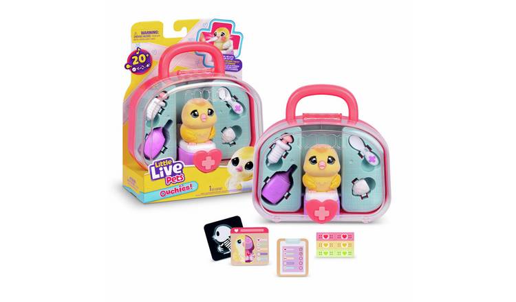 Little Live Pets Ouchies Vet Kit Chirpy Interactive Playset