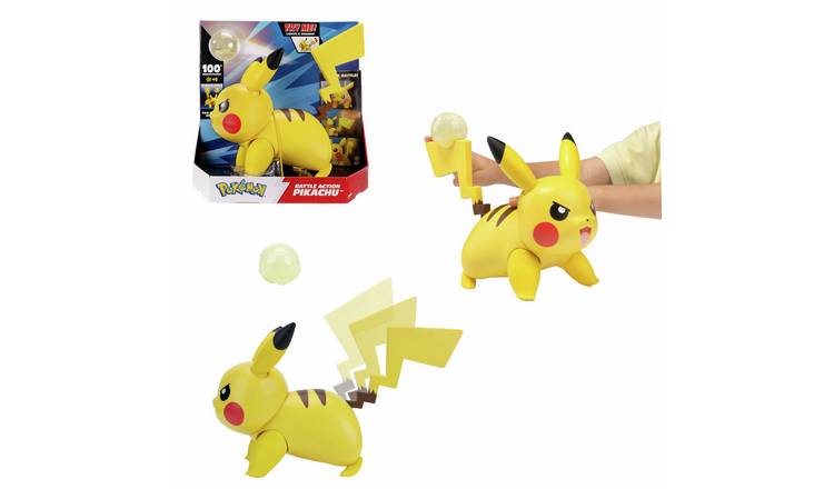 Pokémon Battle Action Pikachu 12 inches Interactive Figure