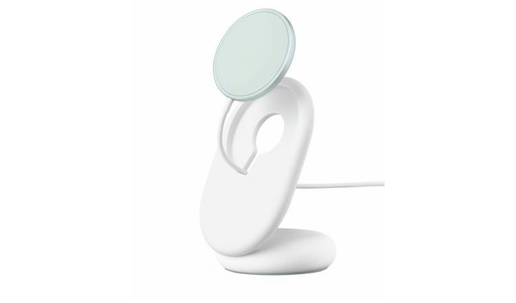 Google Pixelsnap 25W Qi2 Magnetic Wireless Charger with Stand - Fog & Snow