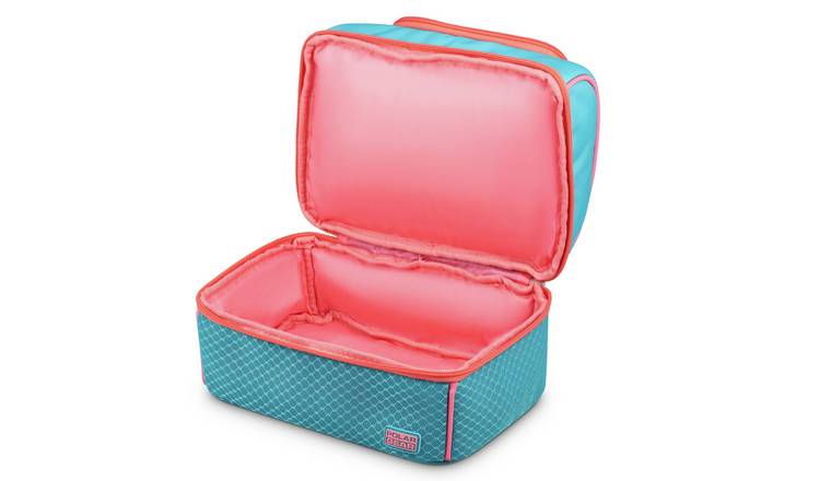 Polar Gear Teal Pink 2 Compartment Lunch Bag