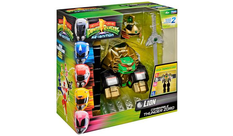 Mighty Morphin Power Rangers Thunderzord Lion 25cm Playset