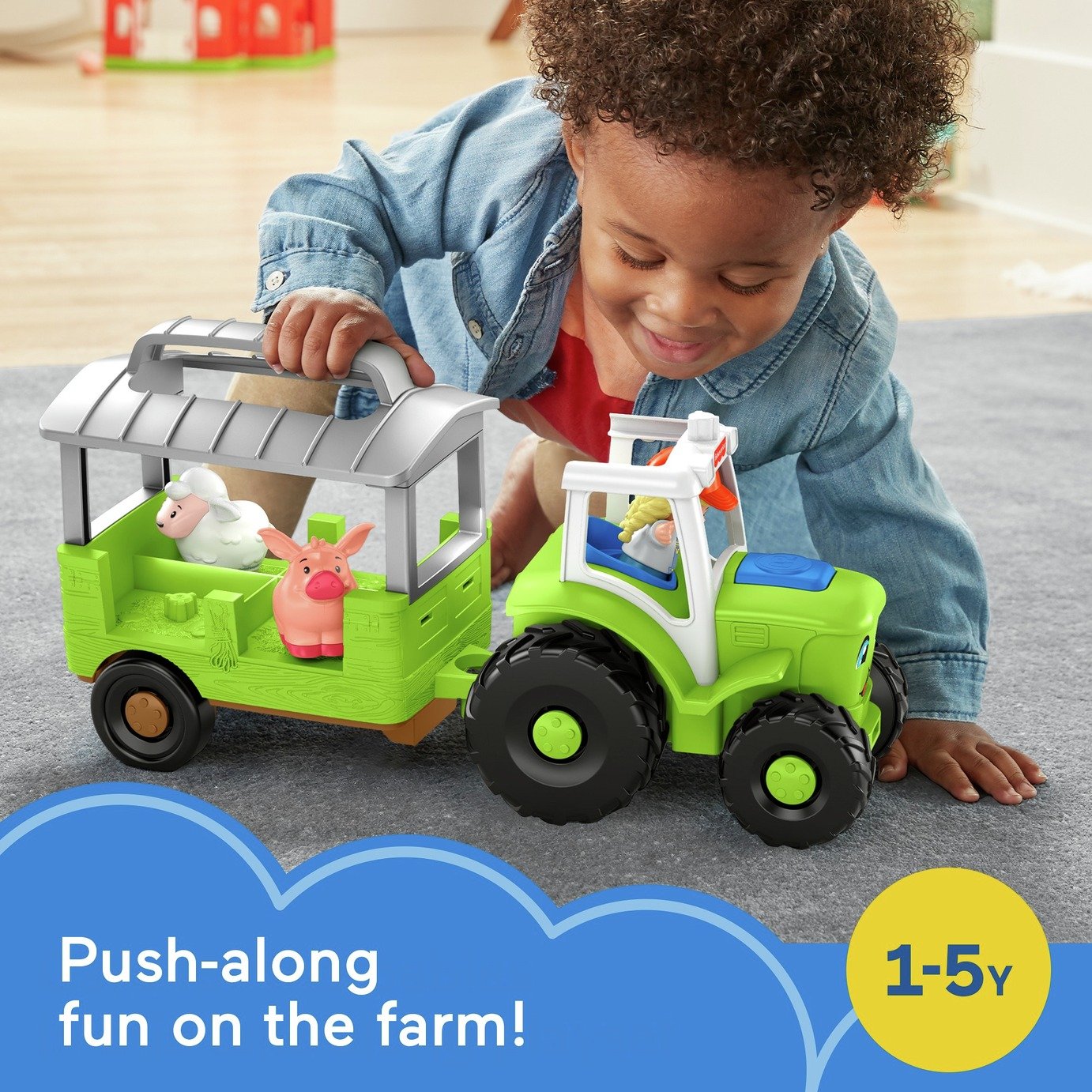 Fisher-Price Little People Caring for Animals Tractor Review