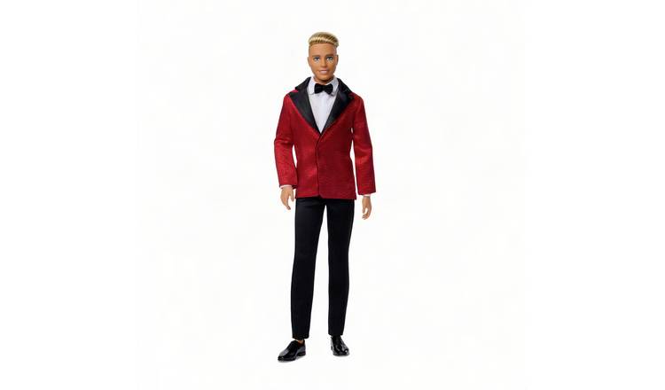 Barbie Signature 2026 Holiday Ken Collectible Fashion Doll wearing Full Suit