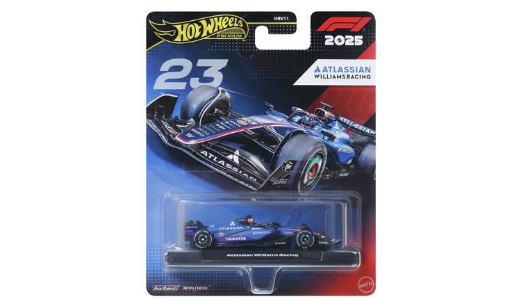 Hot Wheels Premium Die-Cast Formula 1 Collectable Alex Albon Toy Race Car