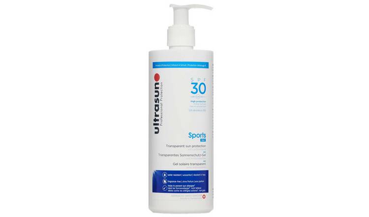 Ultrasun Sports Gel SPF30 Sunscreen 400ml