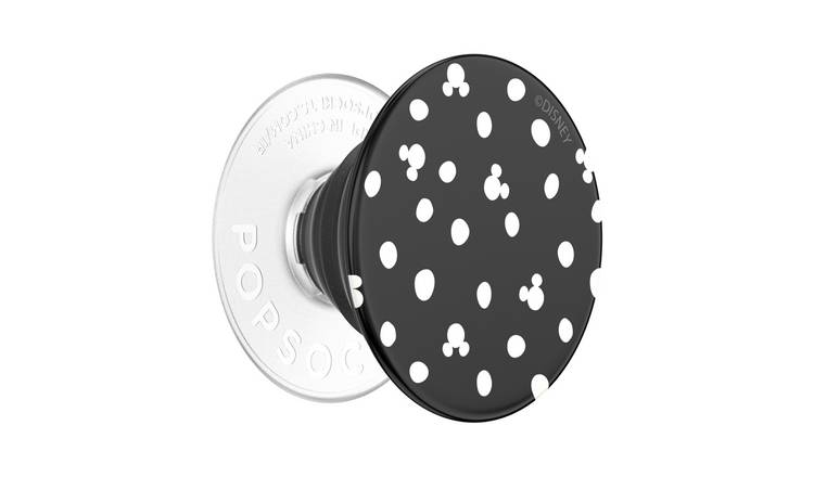 PopSockets PopTop - Mickey Polka Dot Black