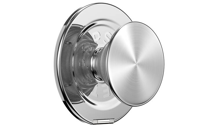 PopSockets MagSafe Kick-Out Grip & Stand - Aluminium Radial Silver