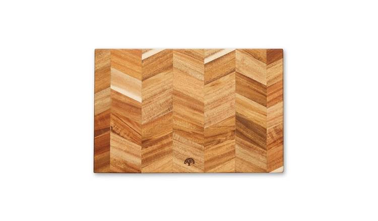 Barbary and Oak Acacia Rectangle Wooden Chopping Board